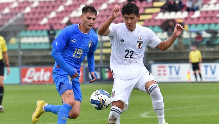 Esposito in azione contro il Giappone