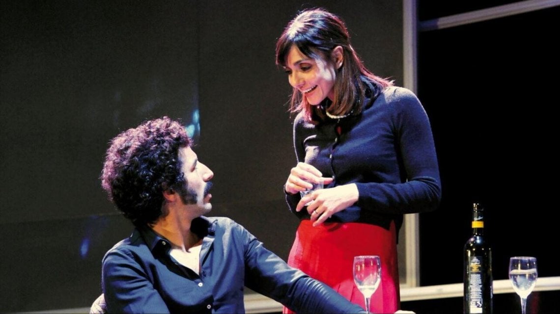 Ambra Angiolini e Francesco Scianna a teatro