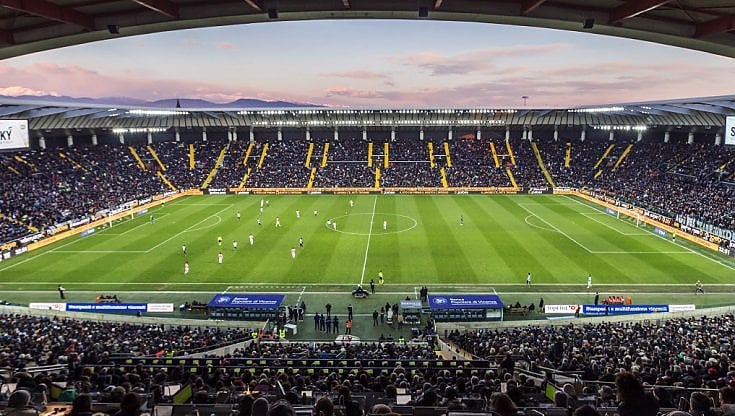 La Dacia Arena di Udine