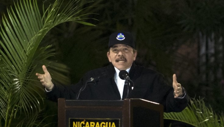 Il presidente del Nicaragua Daniel Ortega