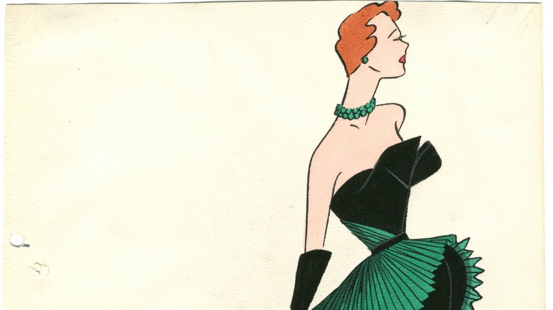 Figurino delle Sorelle Fontana in mostra a Parma