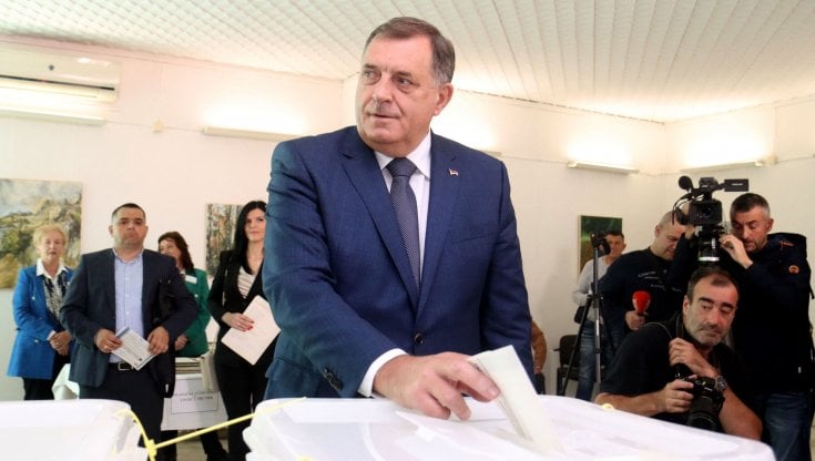 Il leader serbo bosniaco Milorad Dodik