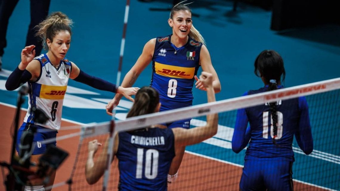 Le azzurre contro l'Olanda
