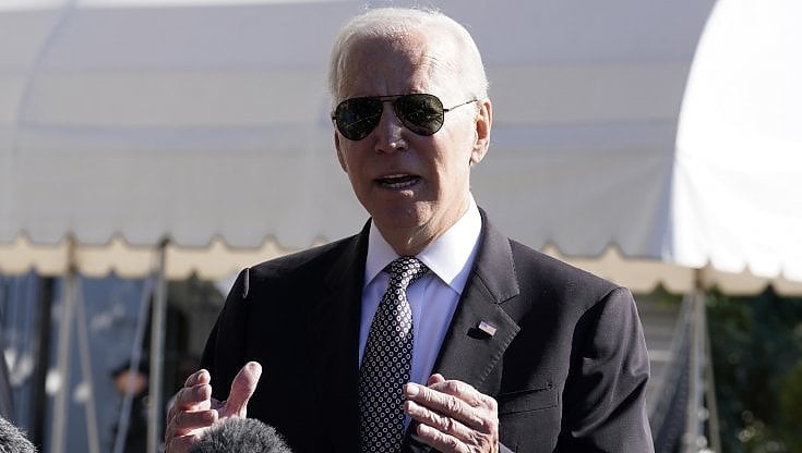 Il presidente degli Stati Uniti Joe Biden