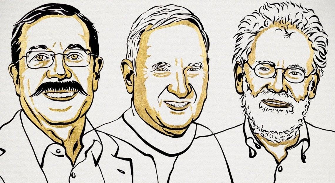 Alain Aspect, John F. Clauser e Anton Zeilinger