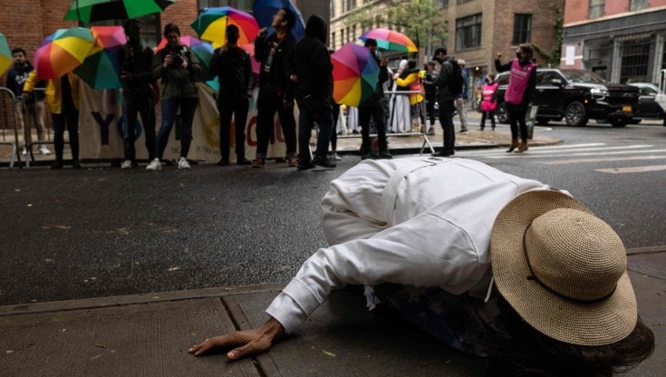 Protesta anti-abortista a Manhattan