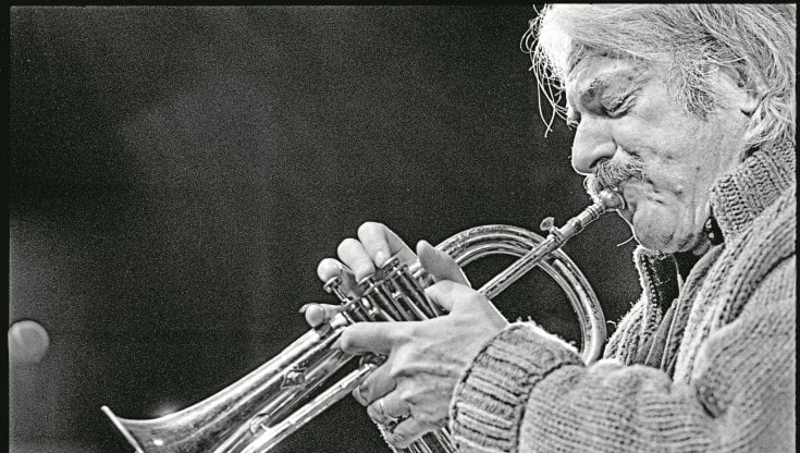 Il trombettista jazz Enrico Rava, 83 anni