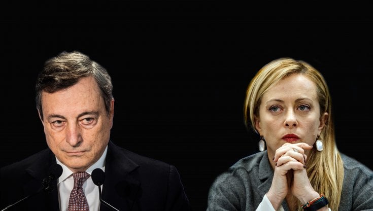 Nella combo Mario Draghi e Giorgia Meloni