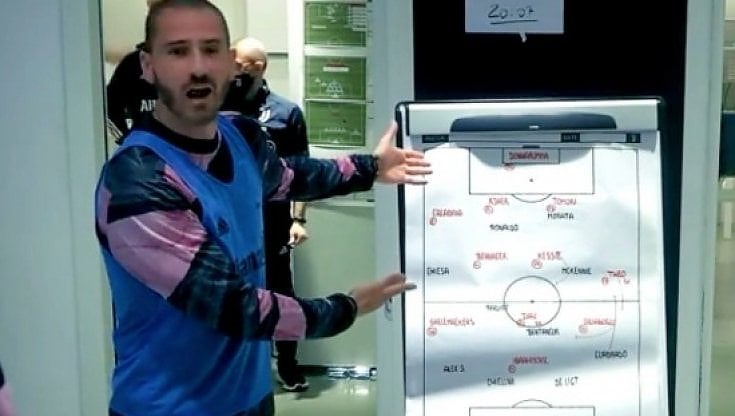Leonardo Bonucci nel documentario "All or Nothing Juventus"