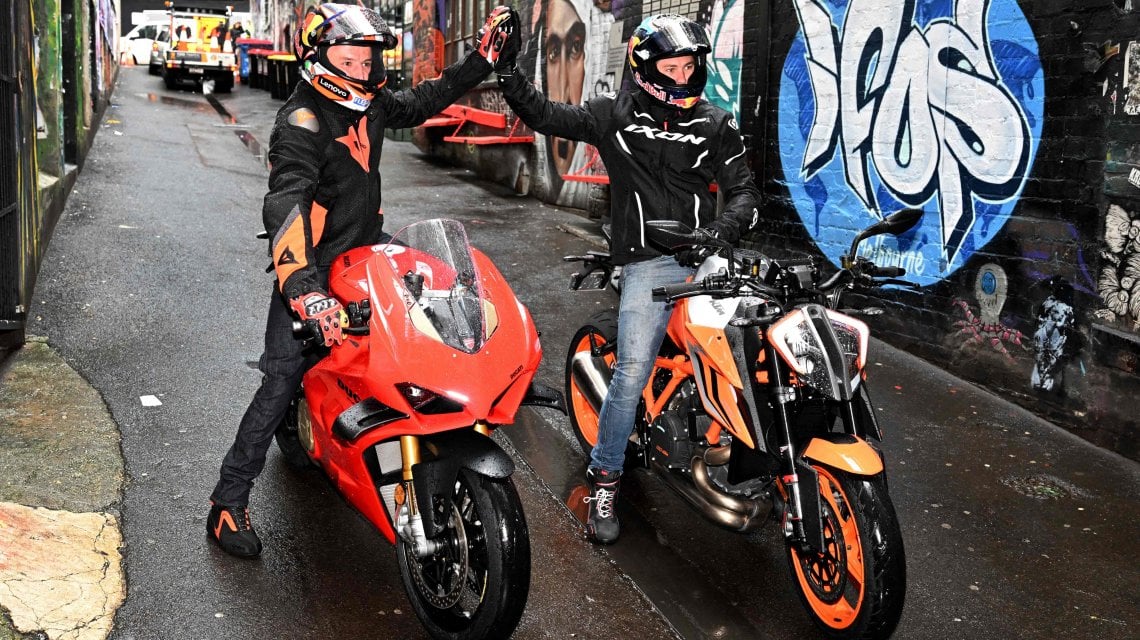 Jack Miller e Remy Gardiner a Melbourne per un evento promozionale