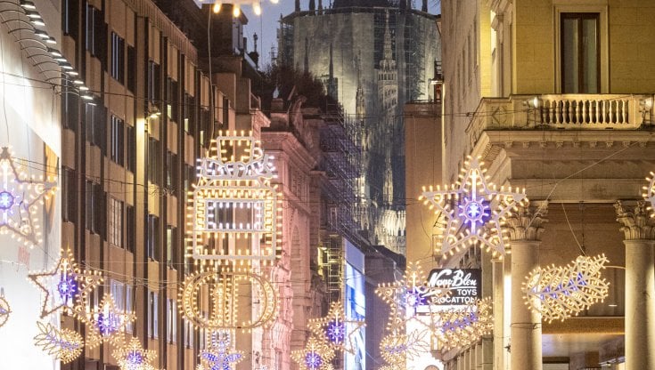 Luci di Natale a Milano