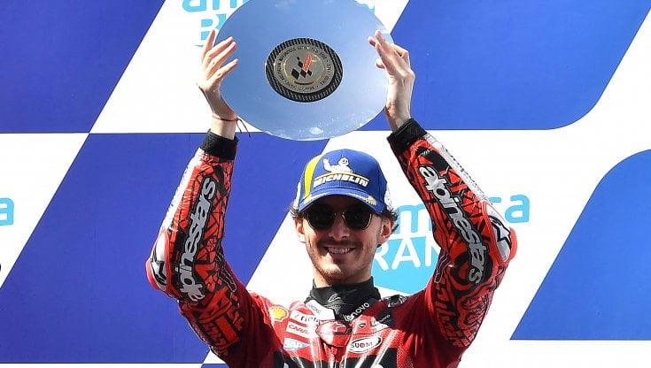 Bagnaia sul podio in Australia