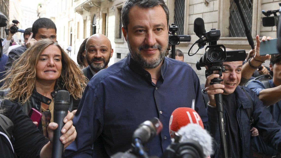 Matteo Salvini leader della Lega