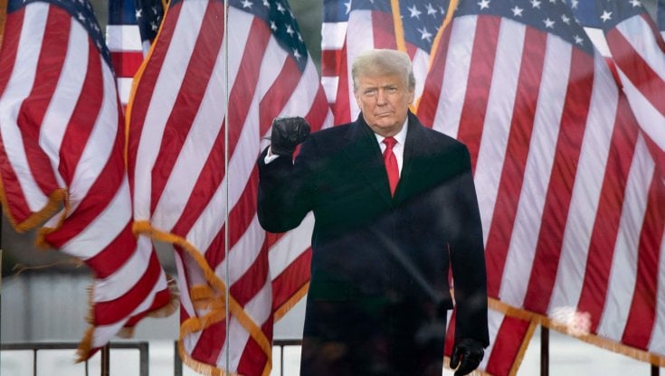 L'ex presidente degli Stati Uniti Donald Trump