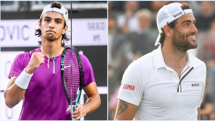 Lorenzo Musetti e Matteo Berrettini
