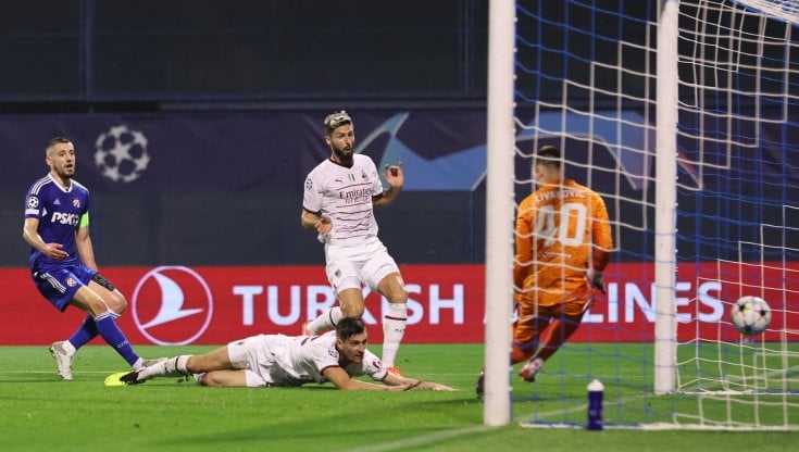 Gabbia segna il gol de vantaggio