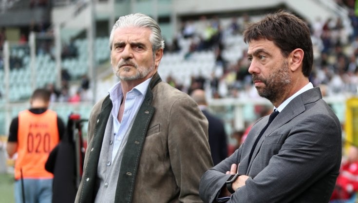 Arrivabene e Agnelli