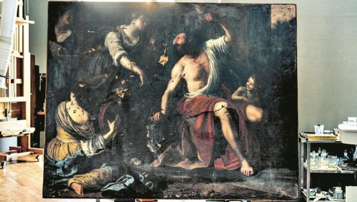 Il dipinto Ercole con la regina Onfale di Lidia ora attribuito ad Artemisia Gentileschi