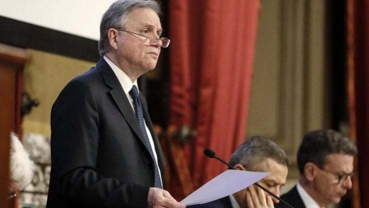Il governatore della Banca d'Italia Ignazio Visco