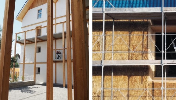 La residenza Bombasei a N&auml;nikon (Zurigo) e gli uffici Gartist a Bubikon (Zurigo), entrambi progettati da Werner Schmidt