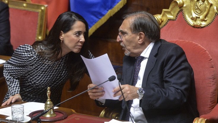 Licia Ronzulli (FI) e Ignazio La Russa (FdI)