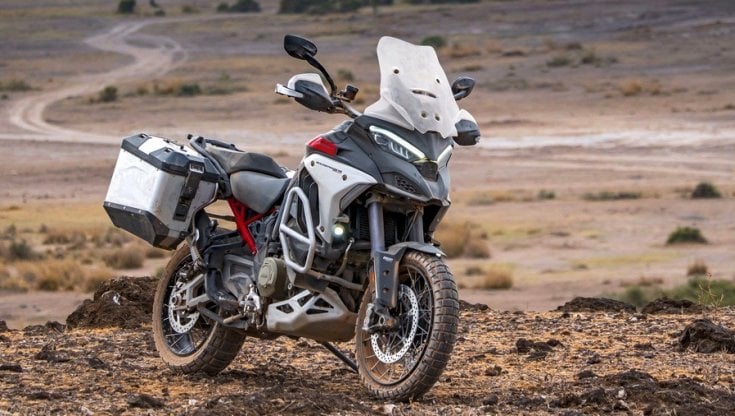 Ducati Multistrada V4 Rally, la crossover a due ruote