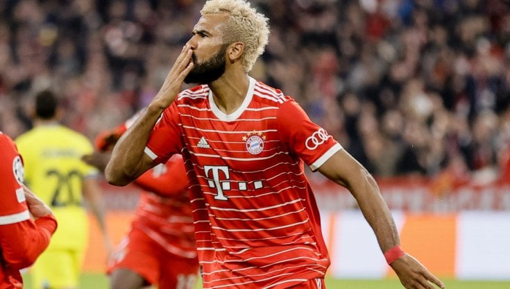 Maxim Choupo-Moting festeggia il gol del 2-0