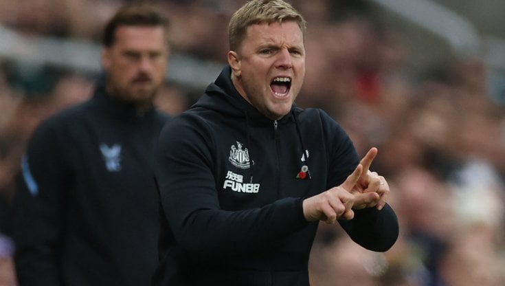 Eddie Howe, allenatore del Newcastle