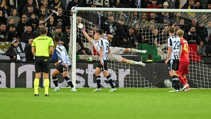 Il gol di Colombo del Lecce