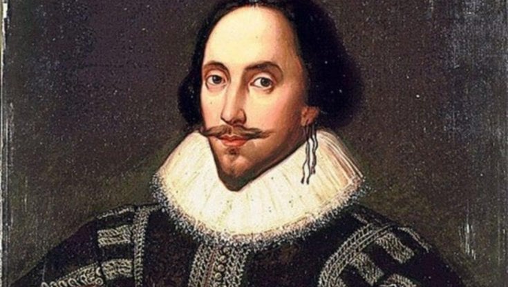 Un ritratto di William Shakespeare