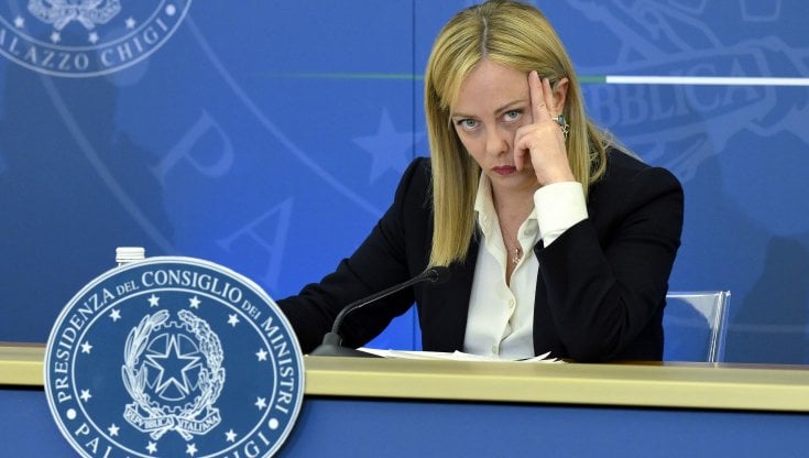 La presidente del Consiglio, Giorgia Meloni