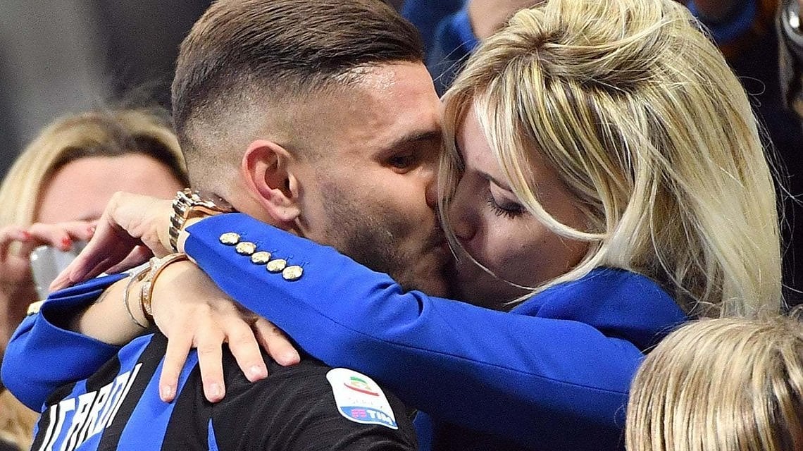 Wanda Nara con Mauro Icardi 