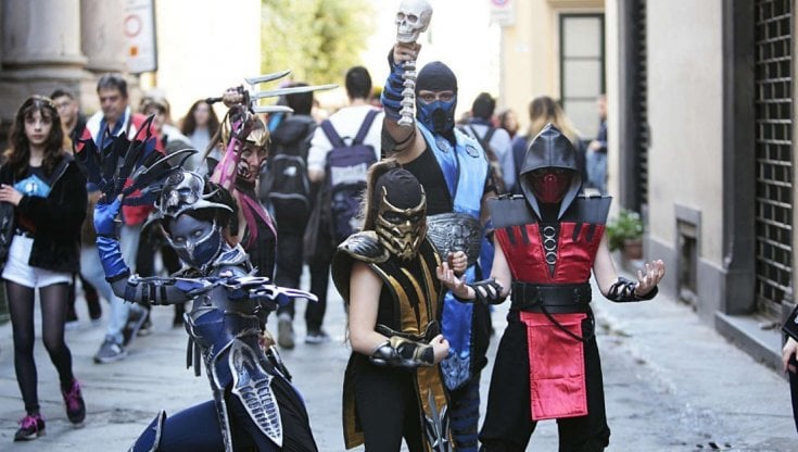 Cosplayer al Lucca Comix&amp;Games