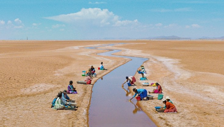 Una scena del film Utama. Le terre dimenticate, opera prima di Alejandro Loayza Grisi: premiato al Sundance Film Festival, &egrave; candidato per la Bolivia&nbsp;agli Oscar 2023&nbsp;