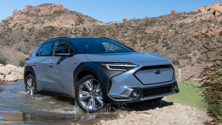 Solterra, il primo crossover elettrico di Subaru