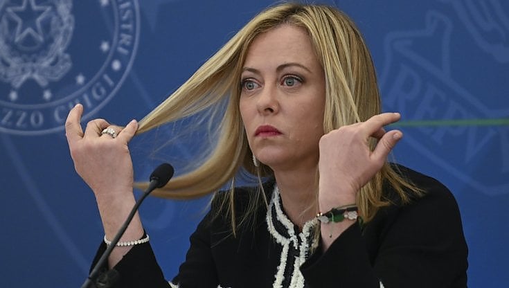 La premier Giorgia Meloni