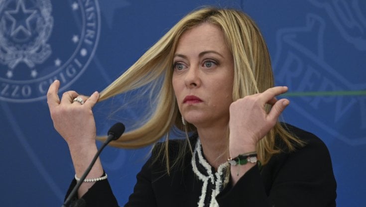 La premier Giorgia Meloni
