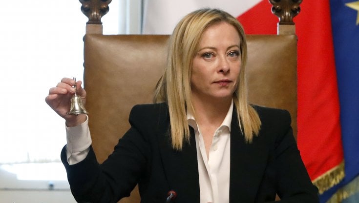 La premier Giorgia Meloni