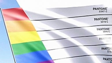 Contro i divieti arriva la bandiera arcobaleno con i codici di Pantone