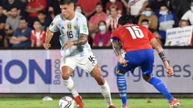 Argentina, l'interista Joaquin Correa e il fiorentino Nico Gonzalez danno forfait