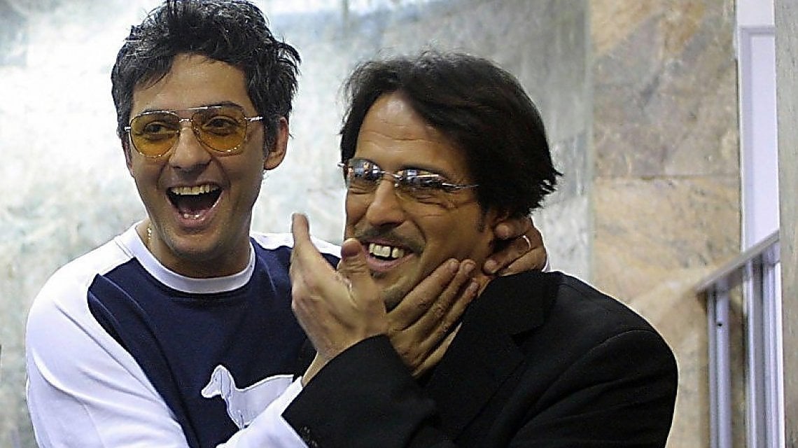 Marco Baldini con Fiorello