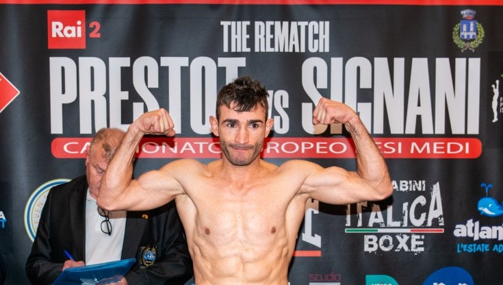 Boxe, Signani riconquista a 43 anni il titolo europeo dei medi: Prestot kot al settimo round