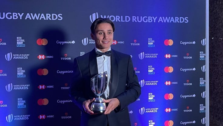 Ange Capuozzo rivelazione dell'anno, il rugby azzurro fa festa