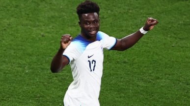 Rivincita Saka, dall'odio social ai gol mondiali