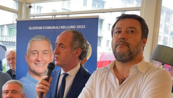 Luca Zaia e Matteo Salvini