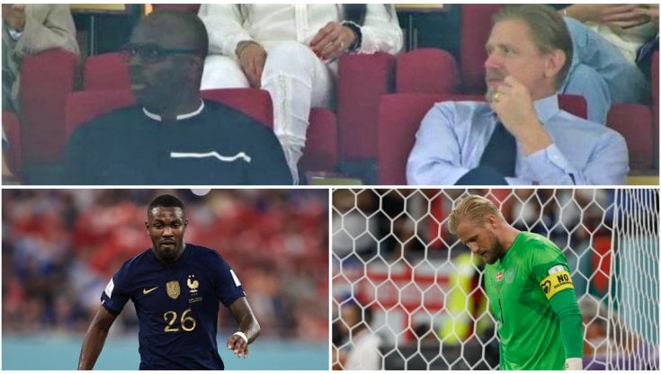 Lillian e Marcus Thuram, Peter e Kasper Schmeichel