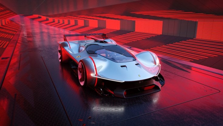 Ferrari Vision Gran Turismo, ecco la prima concept car per la Playstation
