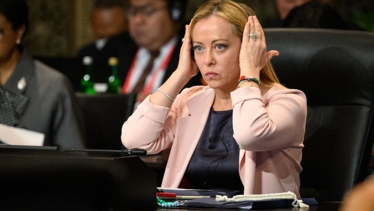 La premier Giorgia Meloni