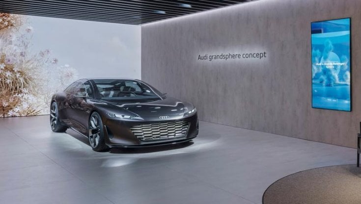 Audi, quando la guida autonoma diventa arte