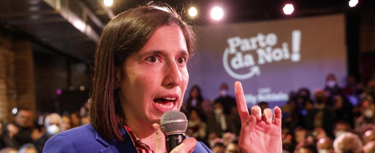 La distanza tra Meloni e Schlein